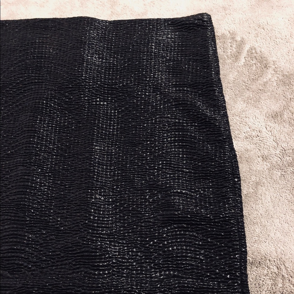 BCBG Generation metallic black mini skirt - Picture 2 of 7